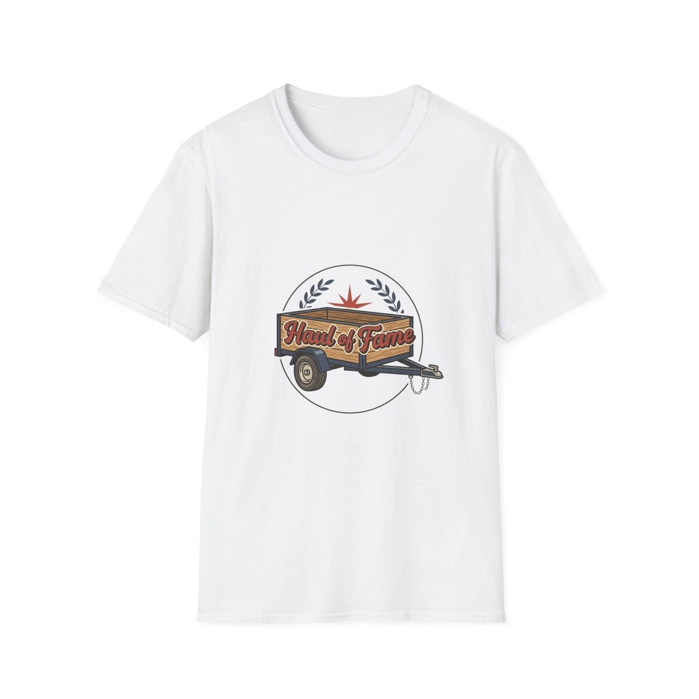 Haul of Fame Trailer Graphic T-Shirt | Vintage Camping Roadtrip Design